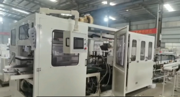 18KW Toilet Roll Packing Machine Fully Automatic Toilet Paper Packaging Machine 380V 50HZ