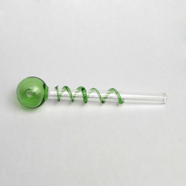 Small Colorful 5.5′′ Glass Water Smoking Pipe Multi Design Eco Friendly