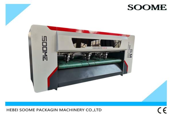 Touch Screen Thin Blade Corrugated Cardboard NC Slitter Scorer Machine