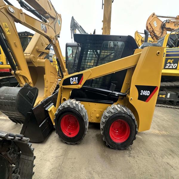 Caterpillar CAT 246D Used Skid Steer Loader Equipment 4.5 Ton Original