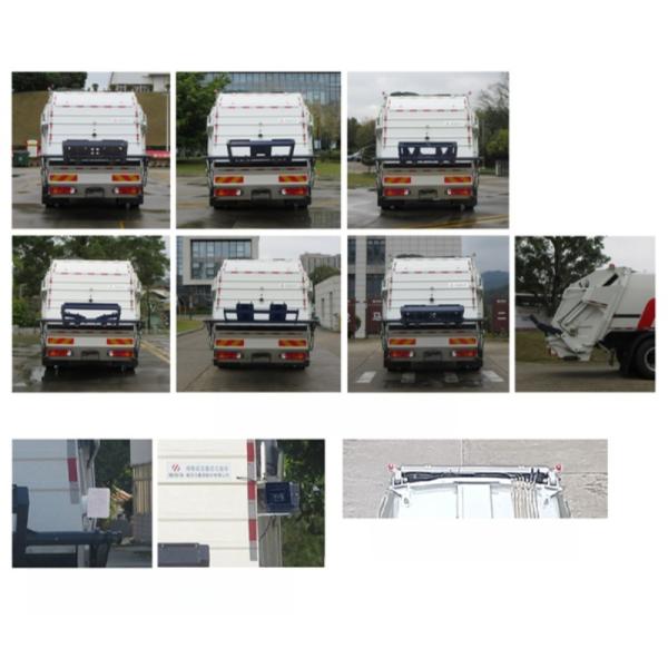 FTTB080C Engine Garbage Compactor Truck 18 Ton Electric Waste Collection Vehicles