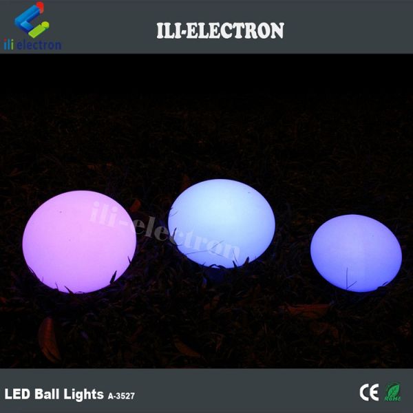 Outdoor Plastic Waterproof Illuminated LED Ball 20,25,30,35,40,50,60cm