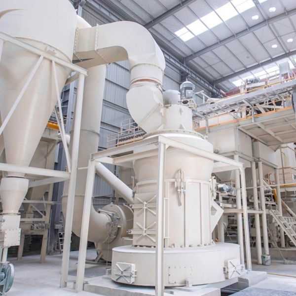 Rotationl Speed 17-19r/min Raymond Grinder Mill for 0.045mm Calcium Carbonate Powder