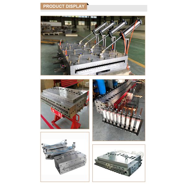 1 Cavity Flat Die for PP Hollow Construction Building Formwork Architecture Mould