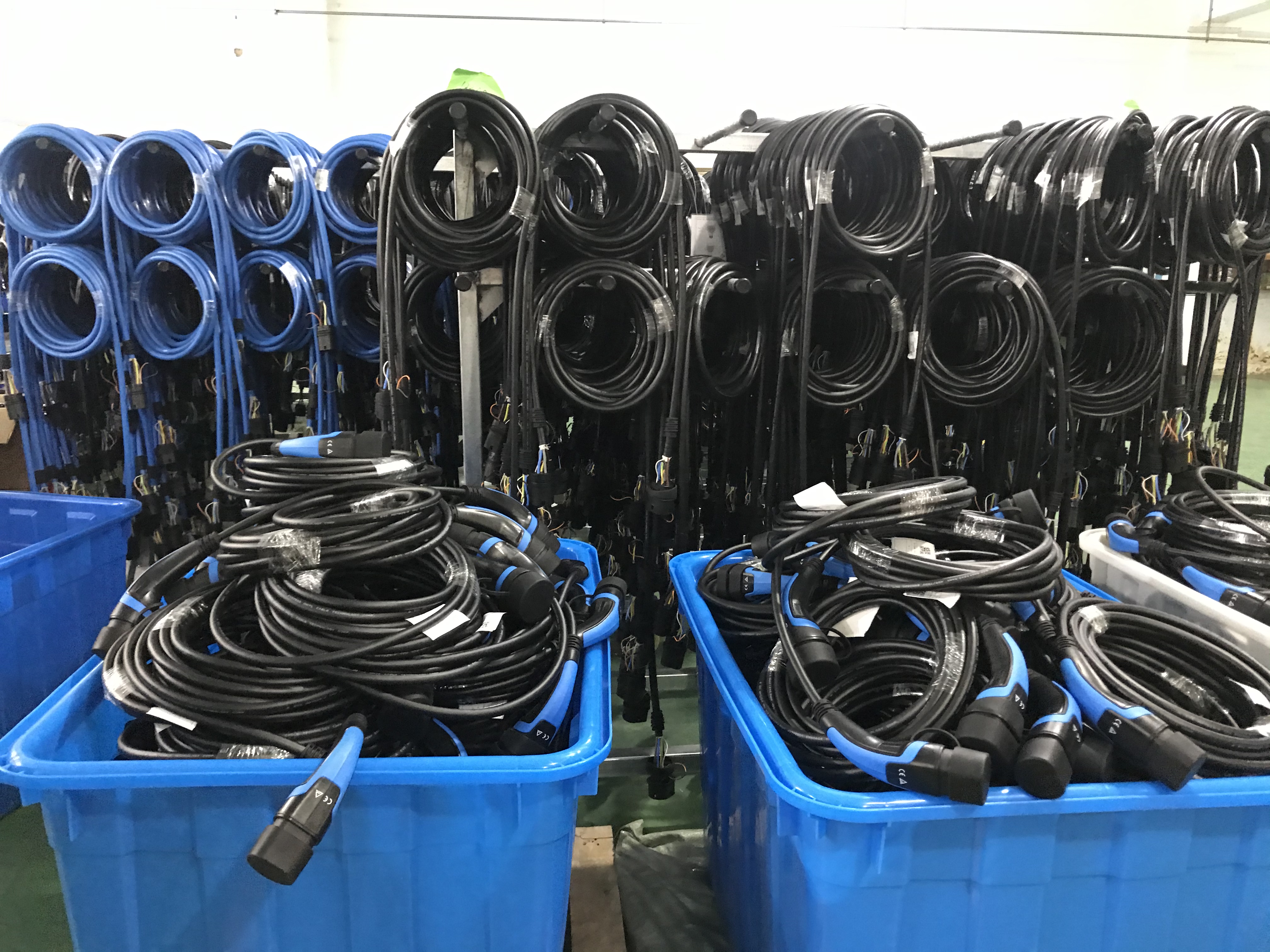 тип 1 7kW к зарядному кабелю типа 2 EV