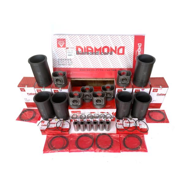 6150-21-2221 6D125 PC400-5 KOMATSU Engine Parts Cylinder Liner Kit