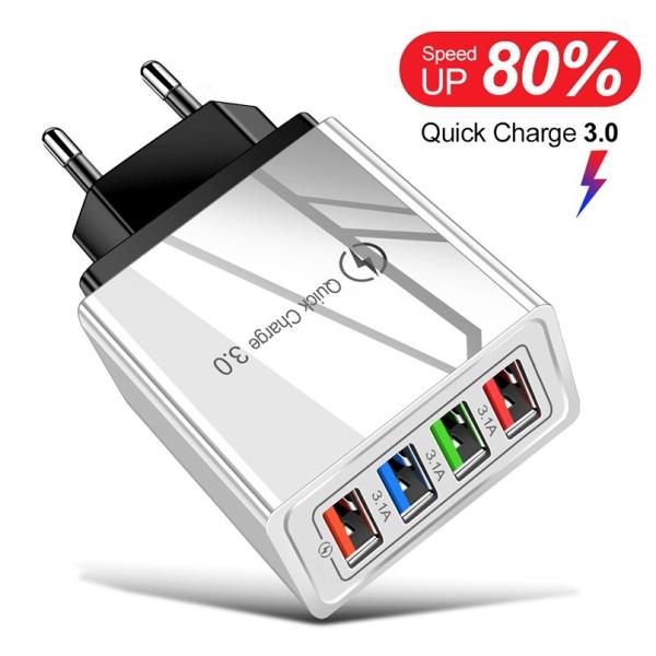 Huawei Xiaomi Iphone PCT CE 5V3.1A 56g Universal USB Charger