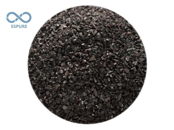 1400mg/g ココナッツ殻活性炭 — 20*50メッシュ顆粒、バルク、ISO & NSF認証