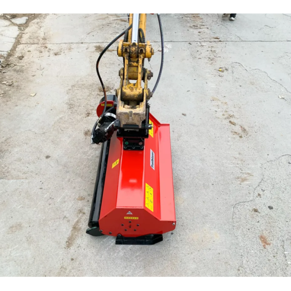 Customized Sany Mini Excavator with Hydraulic Lawn Mower Attachments Rated Speed 2km/h