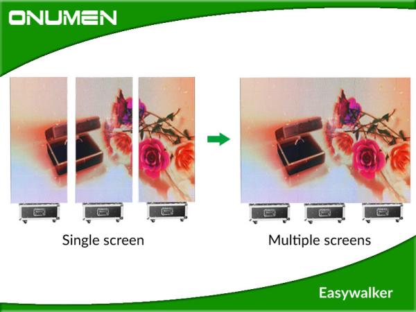 3000 Nits Totem LED Display P6 Industrial Grade Screen Video Wall Hire Metal Housing