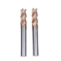 8 mm de diamètre 8*20*8*60 TiAISiN enduit de 4 flûtes plates Carbure Carbure Carbure Carbure Carbure Carbure Carbone