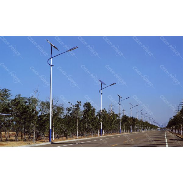 6600lm BAT 1100ah Solar Energy Street Light High Lumen For Highway Road