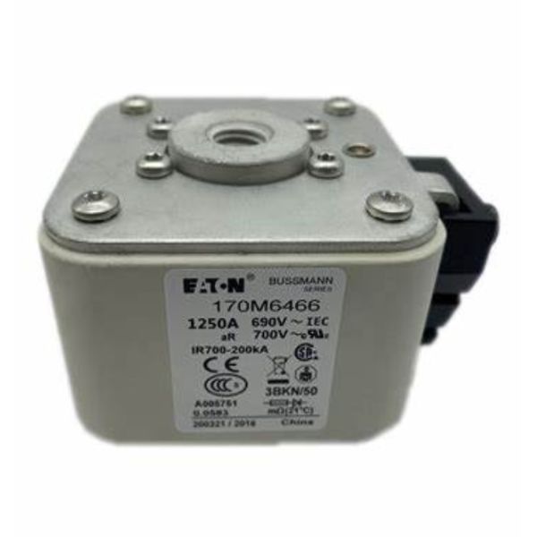 Bussmann by Eaton 170M6466 FUSE 1250A 690V 3BKN/50 AR UC