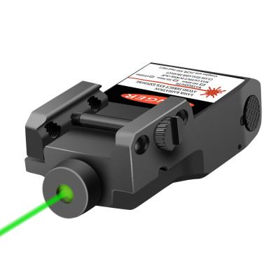 O laser verde da espingarda da espingarda observa Picatinny Weaver Rail Mount