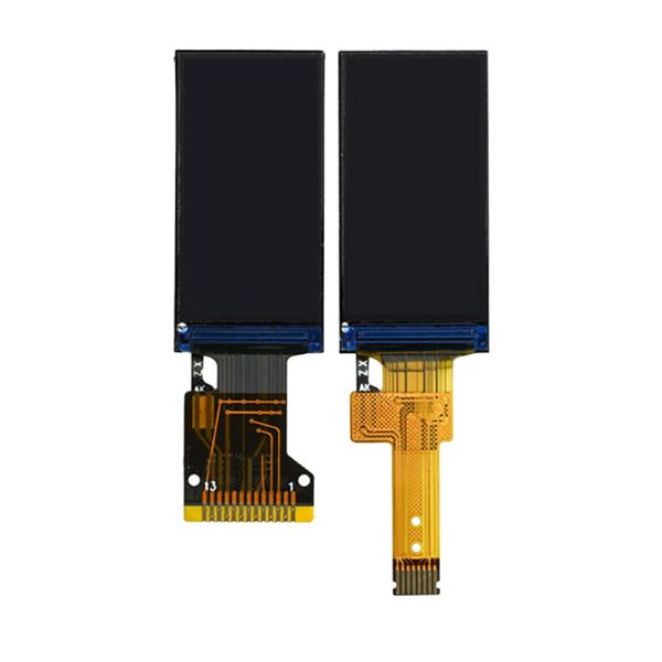 1.05 inches, driven by GC9A01, a TFT display with a resolution of 128X240 IPS LCD screen, available in plug-in or soldered types