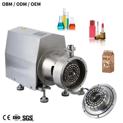 Corrosion-Resistant Homogenizer Pump For Acid/Alkali Emulsion Processing