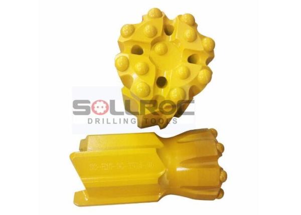 Centro Retrac da gota T45 e tipo bocados do STD de botão do carboneto para a perfuração da perfuração