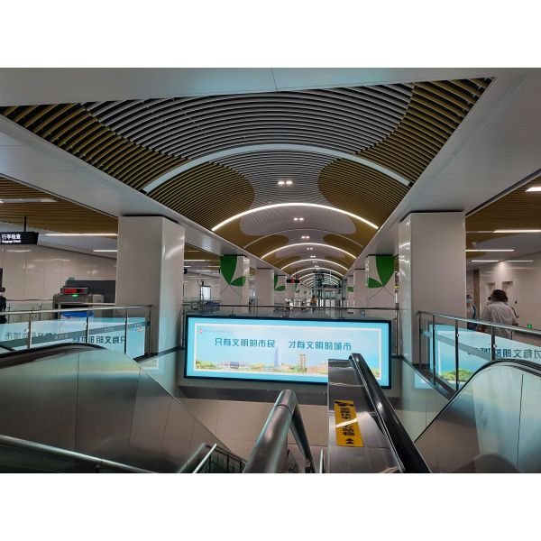 Arc Curved Linear Led Light Continuous 5800lm Pendant Light Linear