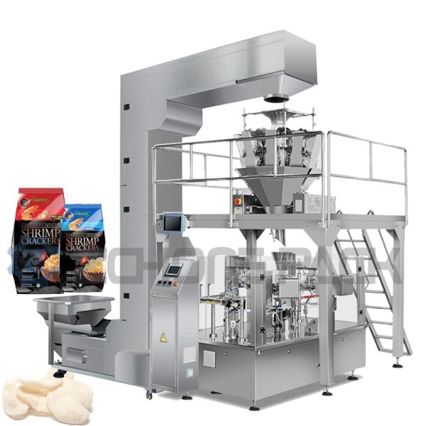 Selagem eficiente de Chip Packaging Machine Weighing Filling da batata