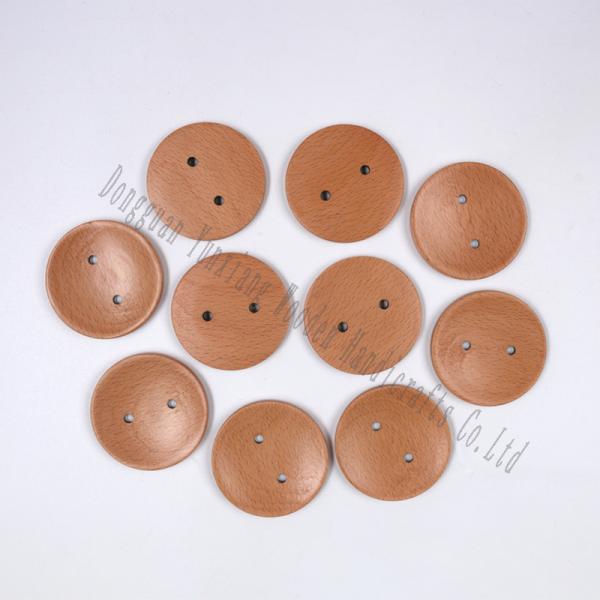 Boutons en bois naturels pour couture, artisanat, scrapbooking, tricot, vêtements, accessoires DIY, boutons ronds en bois, kit de fournitures faites à la main, kit d'embellissement écologique, lot en vrac, tailles assorties, design rustique
