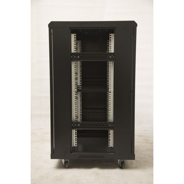 18U-47U Network Rack for Data Center Server ISO9001 2000 Certified and 800kg Capacity