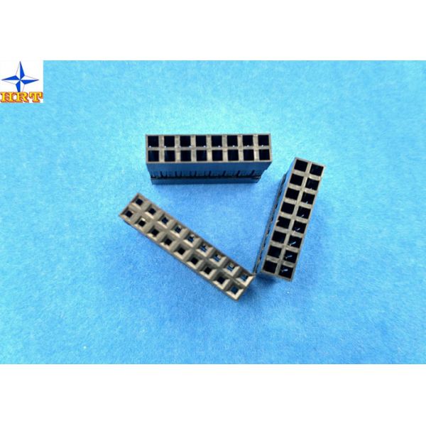 2.50mm Pitch Wire To Board Connectors Double Row SMT Housinh Wafer With PBT Material