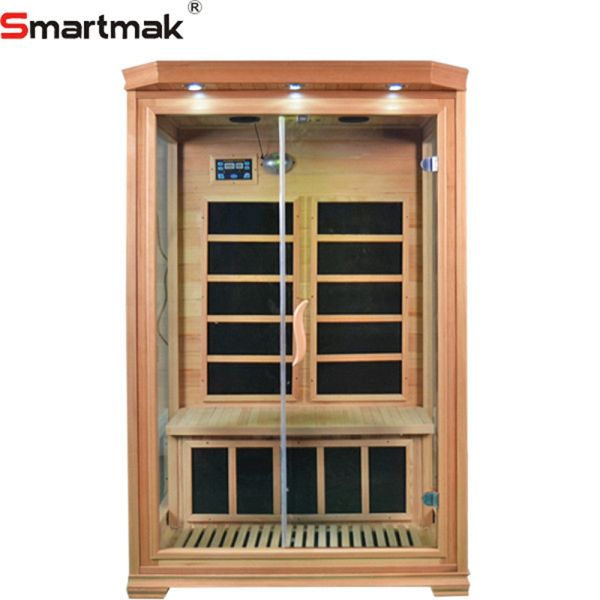 Skin Whitening Two Person Dry Sauna Infrared Light Sauna For Villa Hotels
