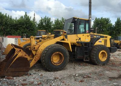 2009 anos KOMATSU WA380-6 usaram a pá Payloader, segunda mão Front End Loader
