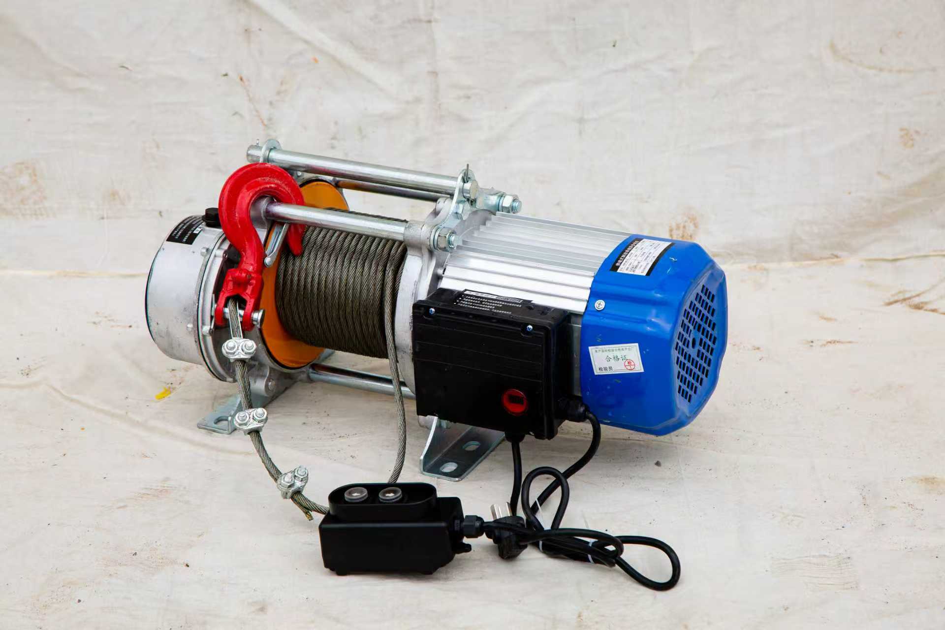 750kgs - 1500kgs Mini Electric Hoist Light Weight Mini Electric Wire Hoist