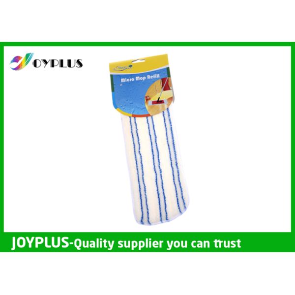 Easy Clean Commercial Sponge Mop , Mop Head Replacement Coral Material