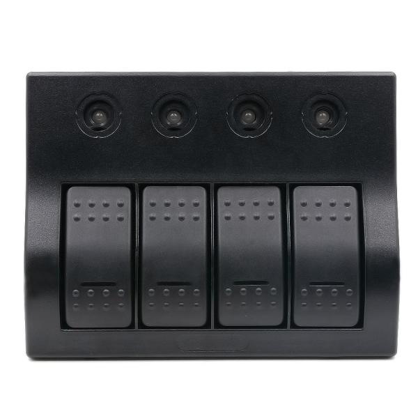 DC12V 360W Waterproof Boat Electricals With 4 Control Dual Color