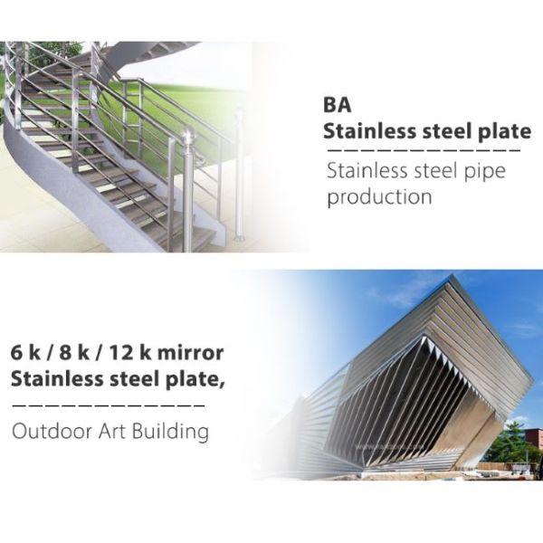 AISI 202 439 444 Stainless Steel Metal Plates For Roof Structure