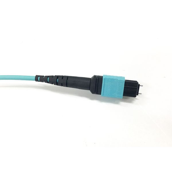 OM3 - кабель 12F США Conec MTP заплаты 300 MPO - сборки кабеля хобота MTP