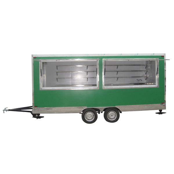 Electric Food Trucks with Rolled Fried Ice Cream Machine and Optional Food Machines