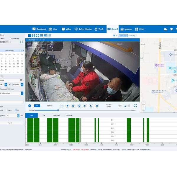 4G GPS WIFI HDD SD AHD 1080P 8 Channel 3g Mobile DVR