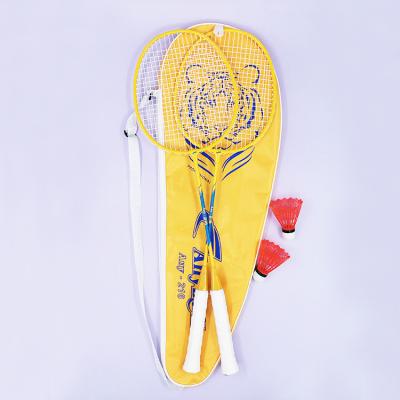 Lightweight Badminton Racket Set With Plastic Shuttlecock