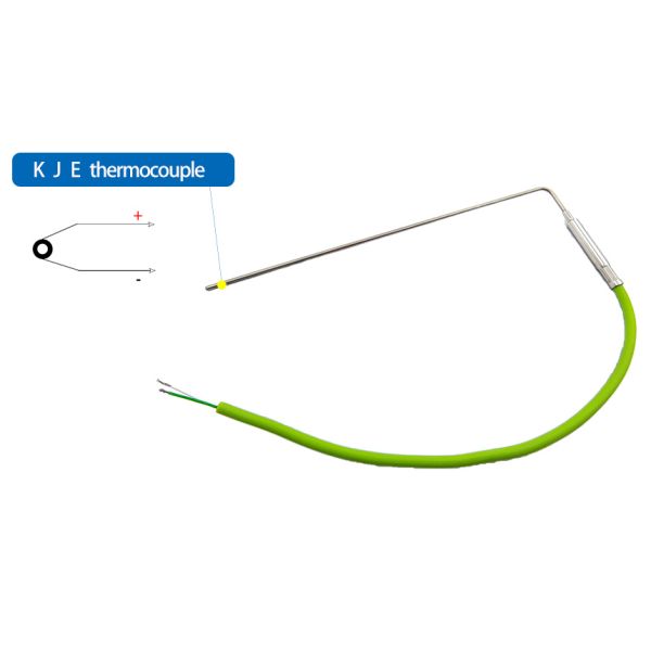 High precision K type  thermocouple Diameter 1mm/2mm/3mm  Temperature sensor0-650 C
