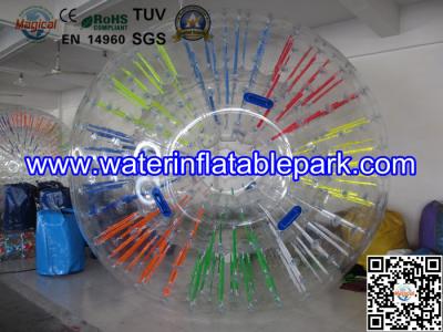 Colorful Water Zorbing Ball  Walking , Transparent Zorb Ball Party