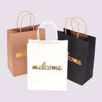 FSC Logo Paper Bag With Handle de encargo biodegradable