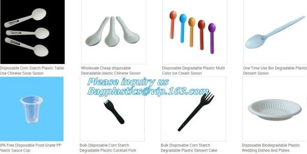 Disposable corn starch plates, biodegradable corn starch food container, biobased food tray