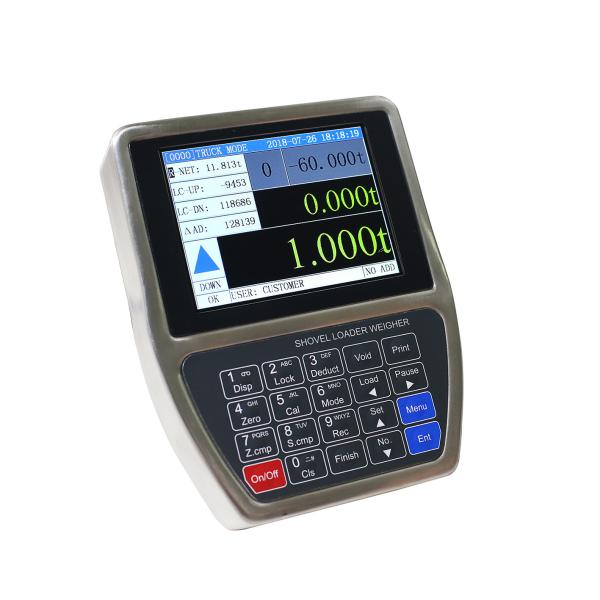High Precision Digital Wheel Loader Scales, Weight Indicator With Imported Sensors And Built-in Micro Printer