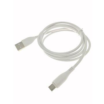 White TPE USB Data Cable USB Charging Cable For Computer, Mobile Phone, Car, Tablet, Power Bank