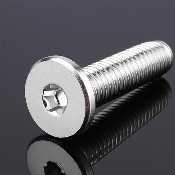Tornillo de hombro cruzado de acero al carbono con zincado M1.4-M6.0 4mm-250mm
