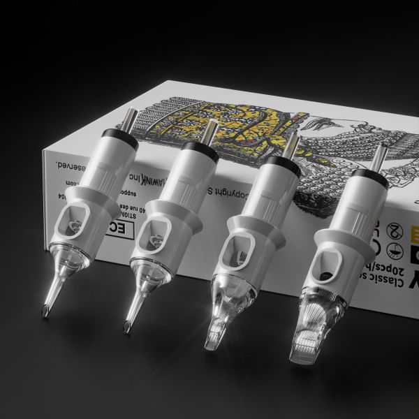 QUELLE RL Precise Positioning System Tattoo Needles Membrane Hair Stroke 50mm Packed Models RS RM M1 for Permanent Makeup