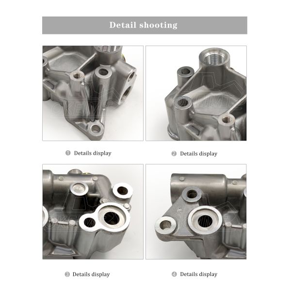 Машинные части 4HK1 6HK1 смазывают крышку гавани на двигатель дизеля 8973638403 Isuzu