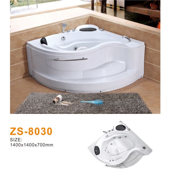 Customizable Acrylic Freestanding Jacuzzi Tub For Project Allowing Tailored Jet Configurations And Finishes