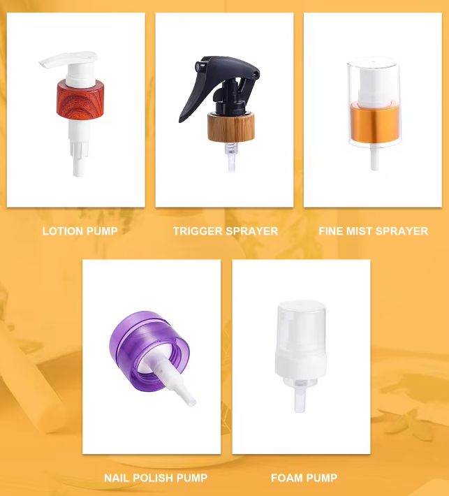 PP Right-Left Lock Plastic Hand Lotion Dispenser Pump For Cosmetic Or Bathroom