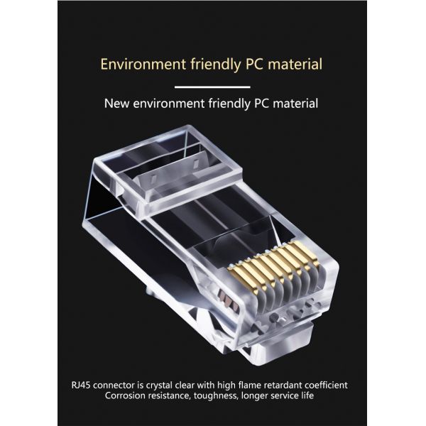 8P8C RJ45 Cat5e Cat6 UTP Jack Connector Adapter for Wall Plate Toolless 90 Degree Internet Network Ethernet Lan Cable