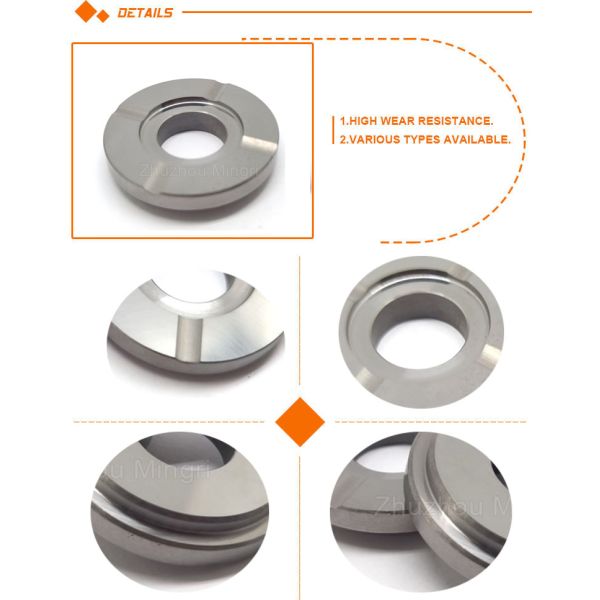 Втулка опорной муфты вала карбида вольфрама OEM высокая износоустойчивая цементированная для горнодобывающей промышленности газа масла