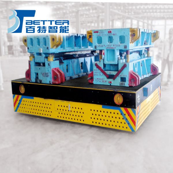 China Supply Electric Transport Carriage Motorized Heavy Cargo Transfer Cart